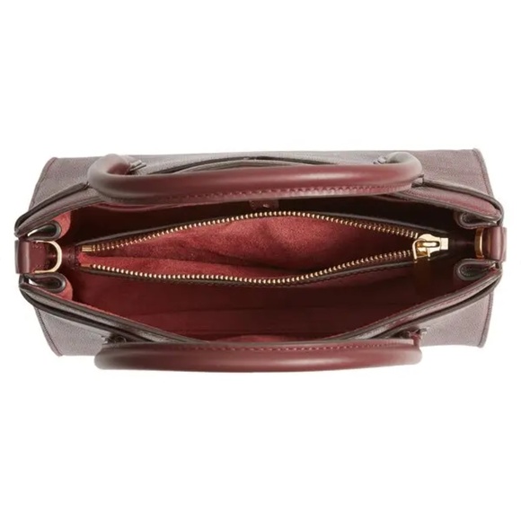 NWT Kate Spade Medium Toujours Leather Cherrywood Satchel w/ Dust Bag - Picture 3 of 9